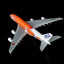 HX Models A582303 1:400 ANA A380 "Flying Honu-Lani（Orange Turtle）JA383A
