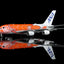 HX Models A582303F 1:400 ANA A380 "Flying Honu-Lani（Orange Turtle）"Flaps Down" JA383A