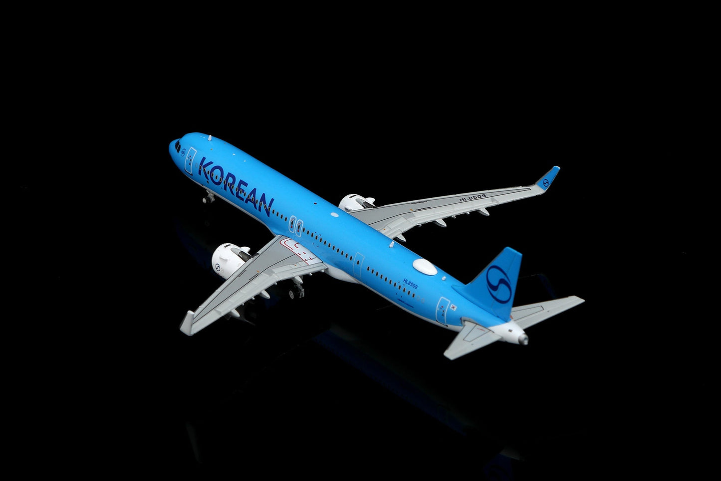 HX Models B420601 1:400 KOREAN A321 HL8509 New Livery
