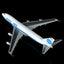 HX Models B551409P 1:400 Pan Am B747-100 "Clipper Crest of the Wave" N748PA