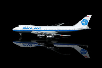 HX Models B551409PF 1:400 Pan Am B747-100 "Clipper Crest of the Wave" "Flaps Down" N748PA