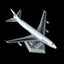 HX Models B551411P 1:400 Pan Am B747-100 N742PA "Clipper Neptune's Car"