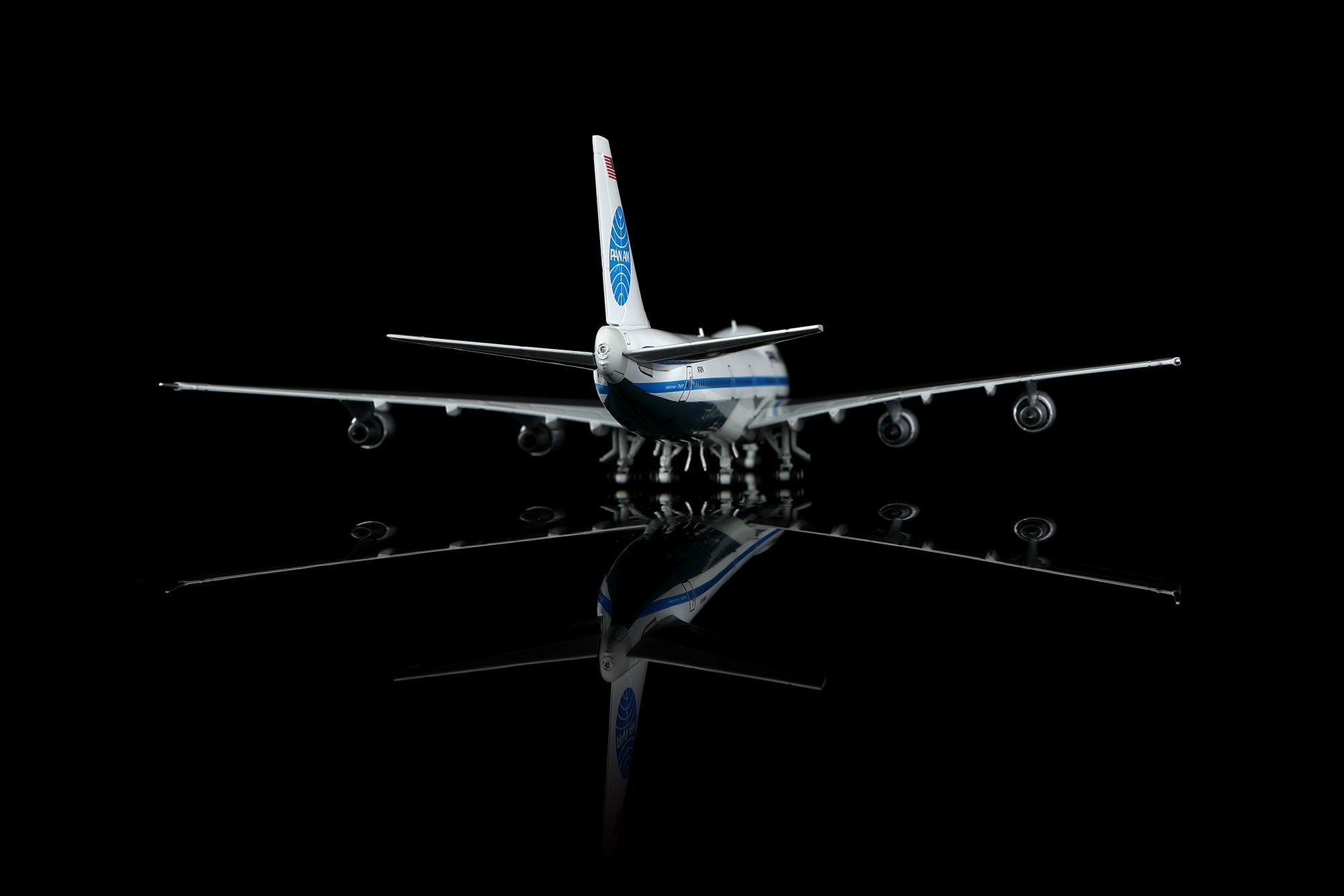 HX Models B551411PF 1:400 Pan Am B747-100 
