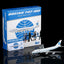 HX Models B551411PF 1:400 Pan Am B747-100 N742PA "Clipper Neptune's Car" "Flaps Down"