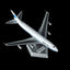 HX Models B551412P 1:400 Pan Am B747-100 "Clipper Dashing Wave" N749PA