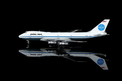 HX Models B551412PF 1:400 Pan Am B747-100 "Clipper Dashing Wave" "Flaps Down" N749PA