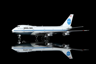 HX Models B551412PF 1:400 Pan Am B747-100 "Clipper Dashing Wave" "Flaps Down" N749PA