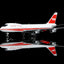 HX Models B551702PF 1:400 Trans World Airlines B747-100"Flaps Down"N53111