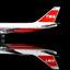 HX Models B551704P 1:400 Trans World Airlines B747-100 N93107