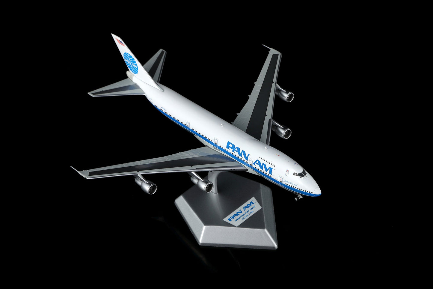 HX Models B598202P 1:400 Pan Am B747-200 N724PA "Clipper Fairwind"