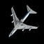 HX Models B598202PF 1:400 Pan Am B747-200 N724PA "Clipper Fairwind" "Flaps Down"
