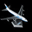 HX Models B598202PF 1:400 Pan Am B747-200 N724PA "Clipper Fairwind" "Flaps Down"