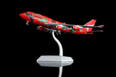 HX Models B616502 1:400 Qantas B747 - 400 "Wunala Dreaming" VH - OJB