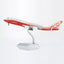 HX Models B631002F 1:400 Boeing Company B747 - 8 Red "House livery" Flaps - Down Version