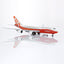 HX Models B631002F 1:400 Boeing Company B747 - 8 Red "House livery" Flaps - Down Version