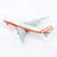HX Models B631002F 1:400 Boeing Company B747 - 8 Red "House livery" Flaps - Down Version