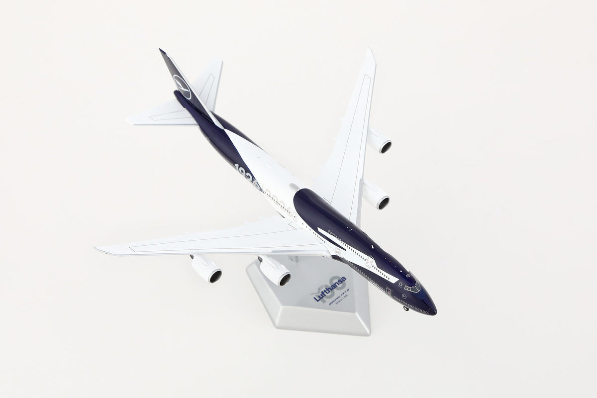 HX Models B631102 1:400 Lufthansa B747-8 D-ABYN “100th”Anniversary