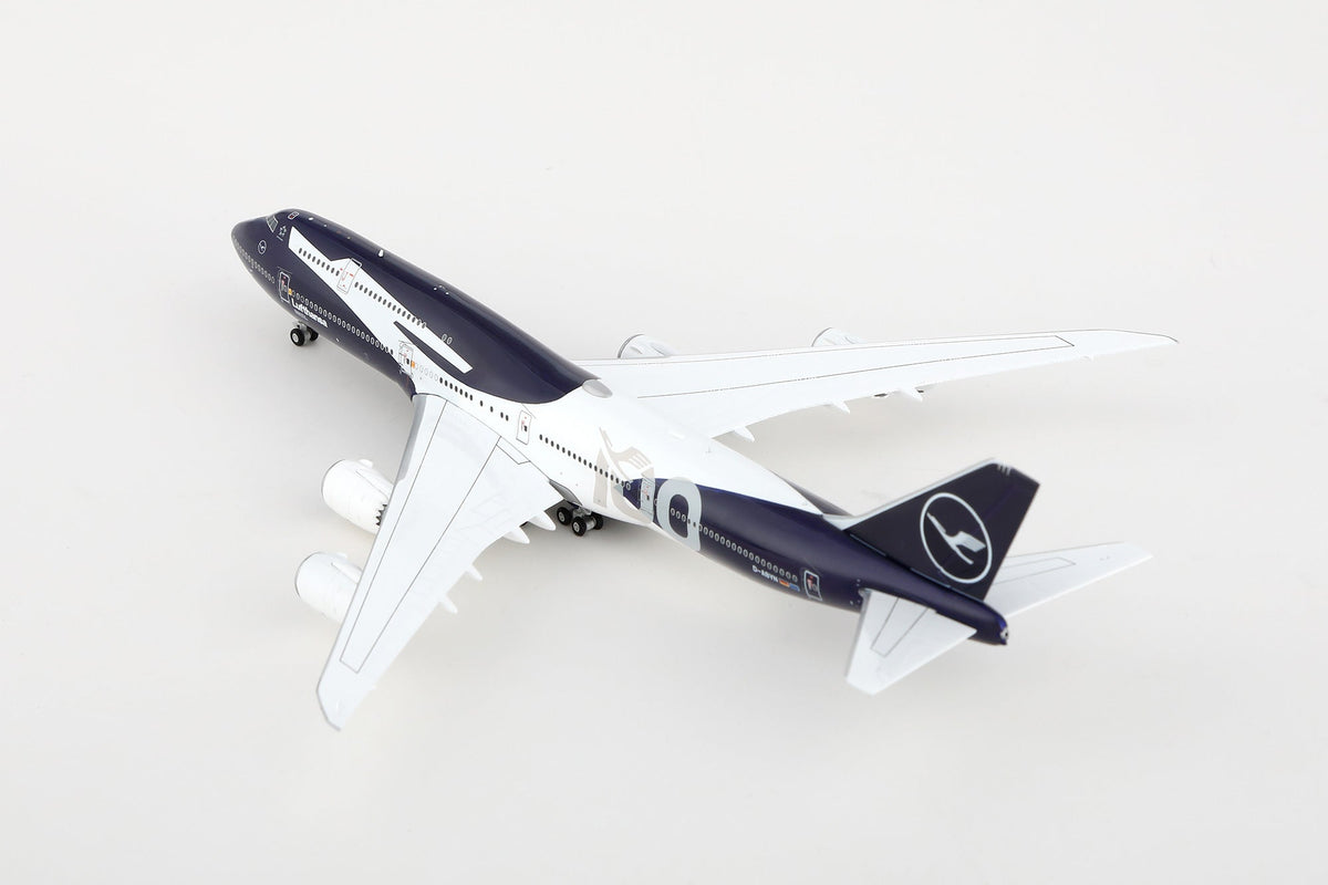 HX Models B631102 1:400 Lufthansa B747-8 D-ABYN “100th”Anniversary