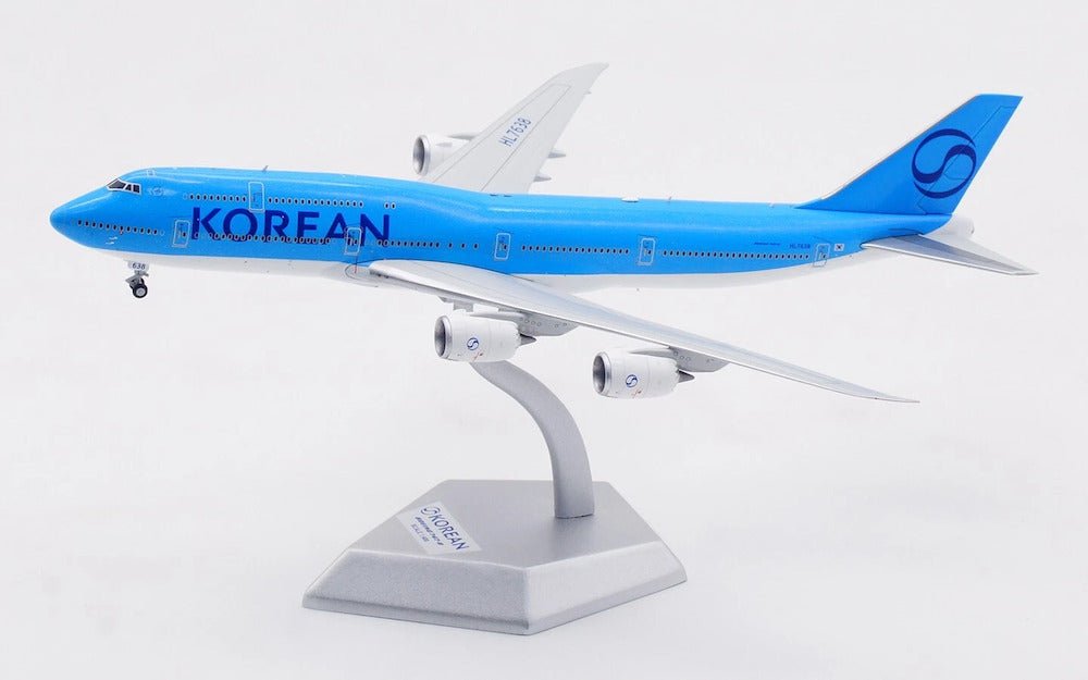 HX Models B631202 1:400 Korean Air Boeing B747 - 8 HL7638 "NEW Livery "Standard Version