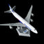 HX Models B632101C 1:400 Nippon Cargo Airlines B747-8F JA12KZ "Interactive Series"
