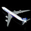HX Models B632102 1:400 Nippon Cargo Airlines B747-8F JA15KZ