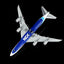 HX Models B632102C 1:400 Nippon Cargo Airlines B747-8F JA15KZ "Interactive Series"