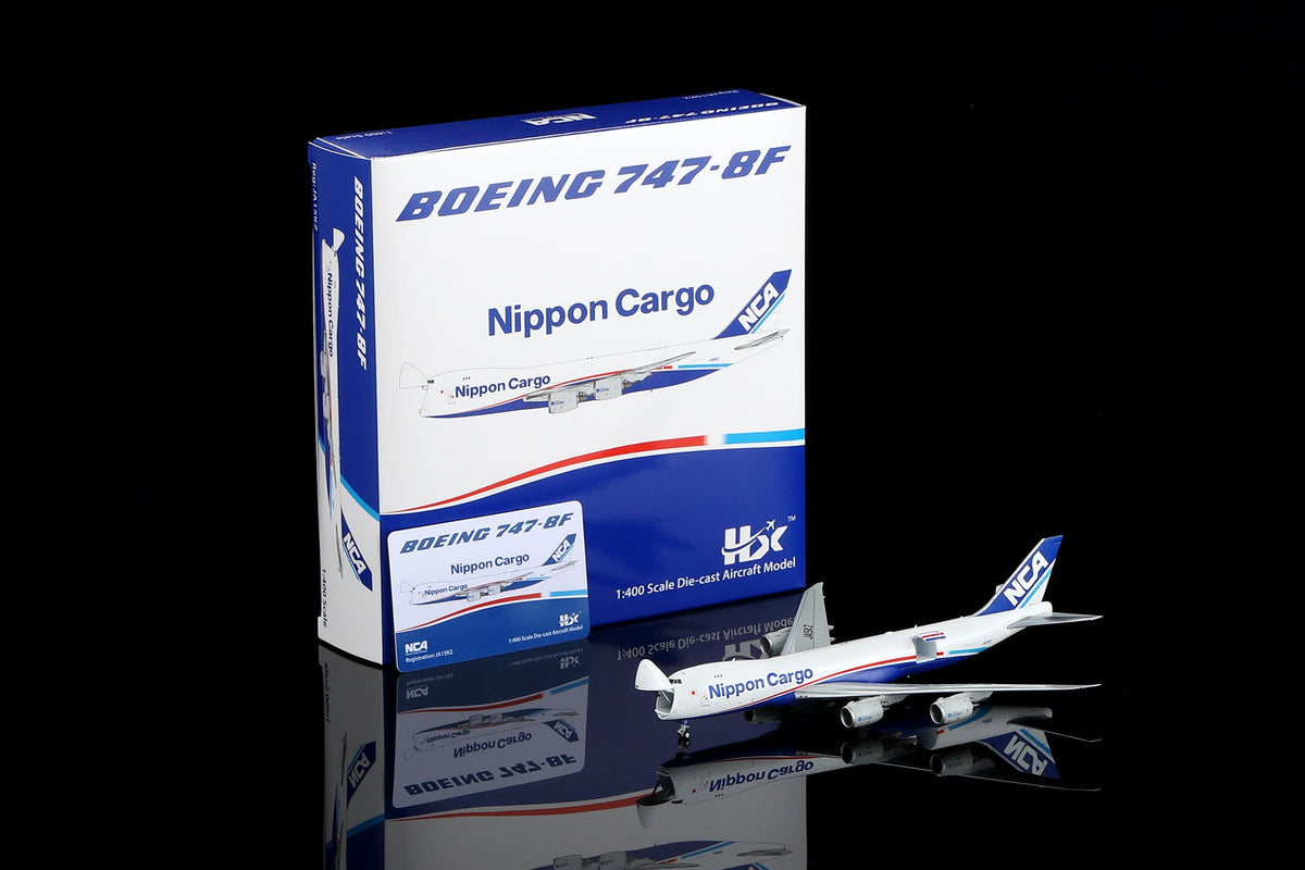 HX Models B632102C 1:400 Nippon Cargo Airlines B747-8F JA15KZ "Interactive Series"