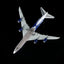 HX Models B632601F 1:400 Air Bridge Cargo B747-8F VQ-BLQ "Flaps Down"