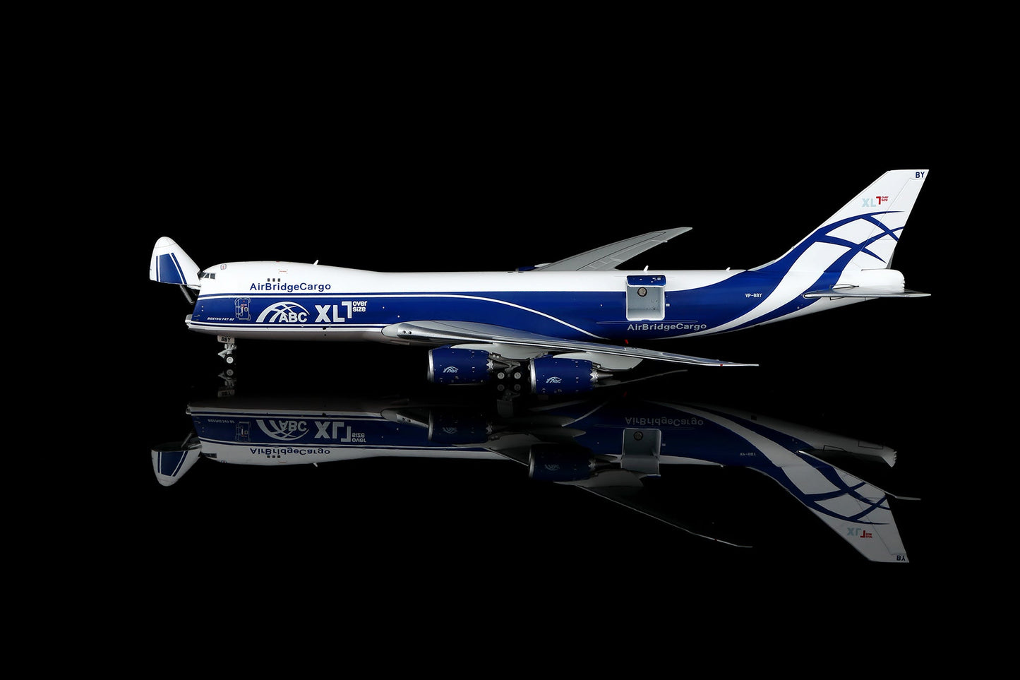 HX Models B632602 1:400 Air Bridge Cargo B747-8F VP-BBY