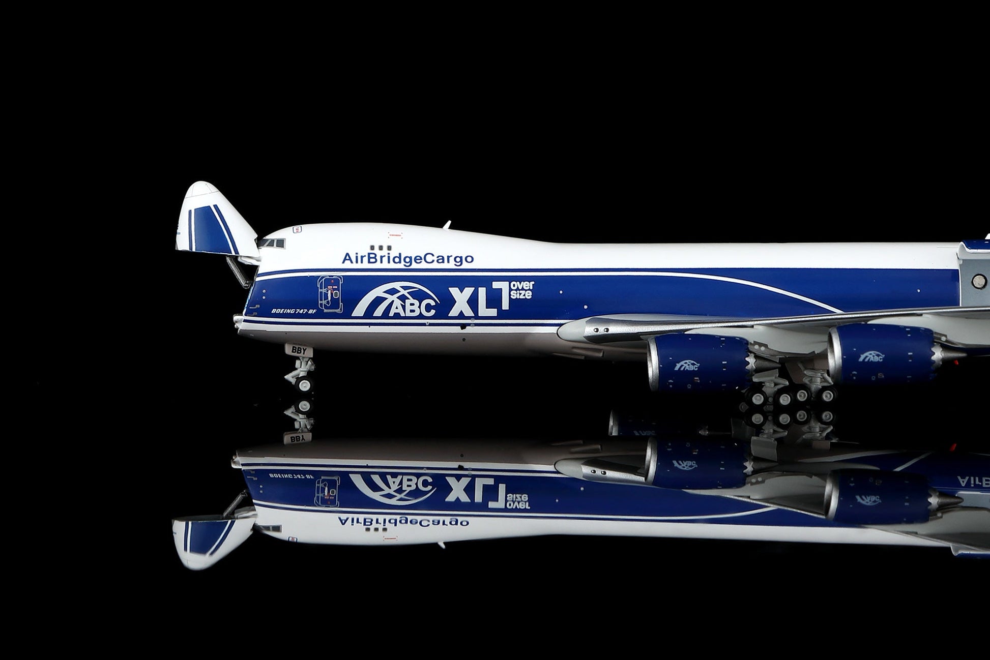 HX Models B632602 1:400 Air Bridge Cargo B747-8F VP-BBY