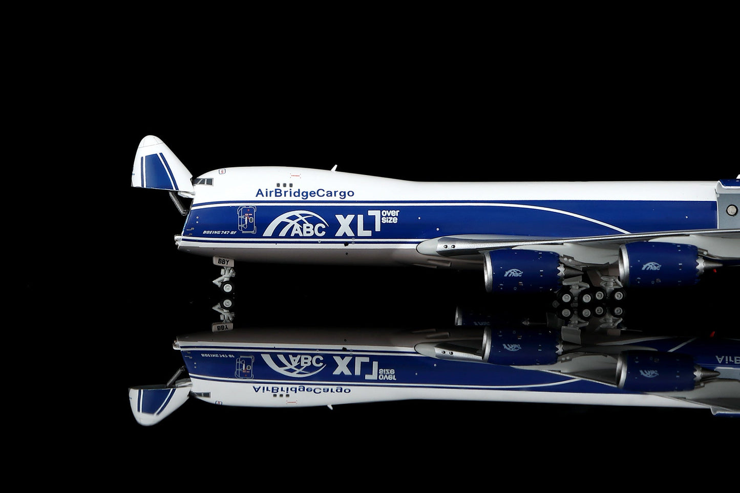 HX Models B632602 1:400 Air Bridge Cargo B747-8F VP-BBY