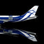 HX Models B632602F 1:400 Air Bridge Cargo B747-8F VP-BBY "Flaps Down"