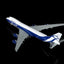 HX Models B632602F 1:400 Air Bridge Cargo B747-8F VP-BBY "Flaps Down"