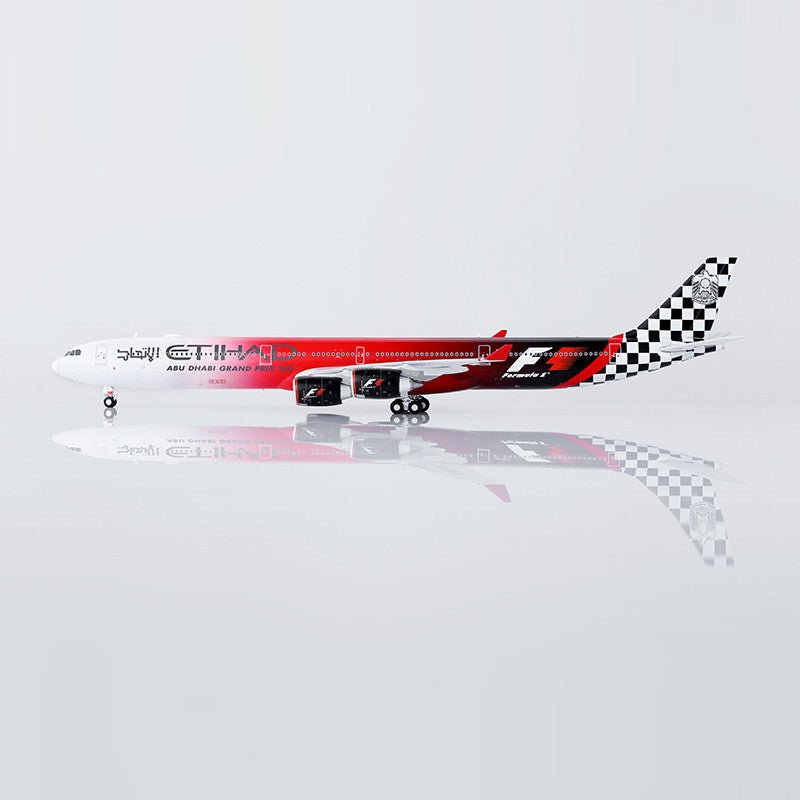 HX Models HY346099 1:400 Etihad Airways A340 - 642 A6 - EHJ "Abu Dhabi GP 2013" Standard Version