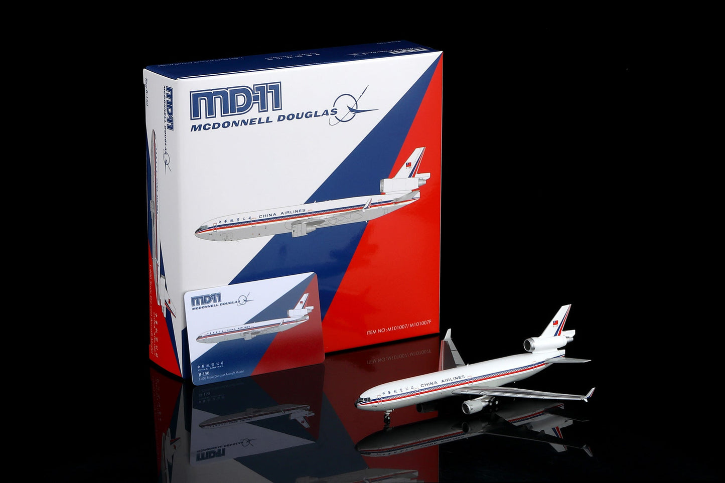 HX Models M101007 1:400 China Airlines MD-11 B-150