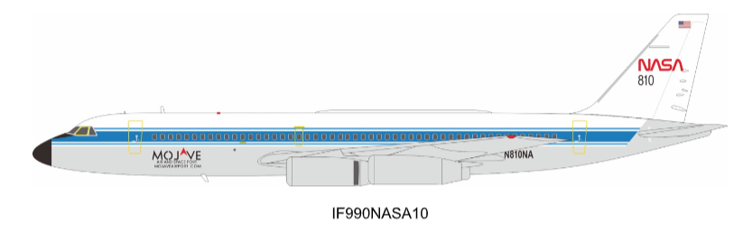 Inflight IF990NASA10 1:200 NASA Convair CV-990A (30A-5) N810NA