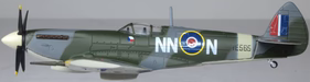 Oxford AC123 1:72 Supermarine Spitfire Mk.IXe - No. 310 (CzechoslovSquadron, RAF Manston, 1945 (National Technical Museum, Prague)