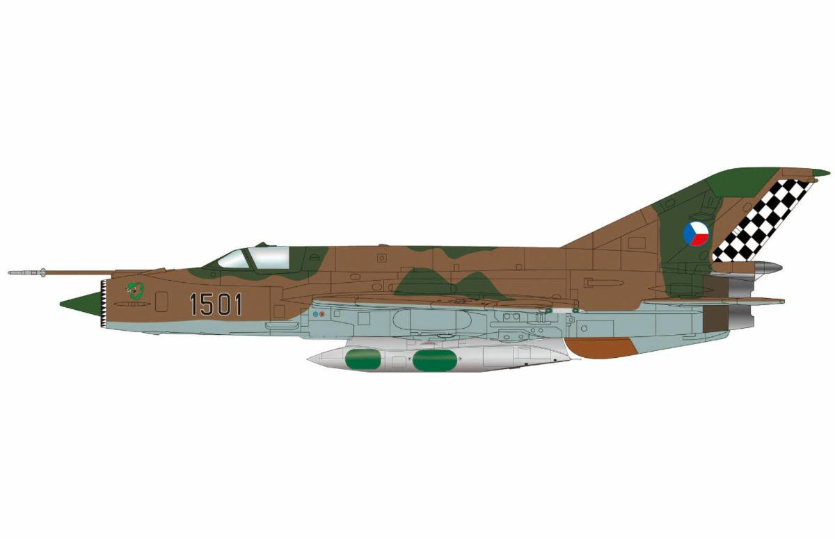 Pre-Order Hobby Master HA0006 1:72 MIG-21R 1501, Czech Air Force, Caslav AB, 1994