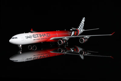 Pre-Order SQ Wings L2170 1:200 Etihad Airways Airbus A340-600 A6-EHJ "ABU DHABI GRAND PRIX 2014"