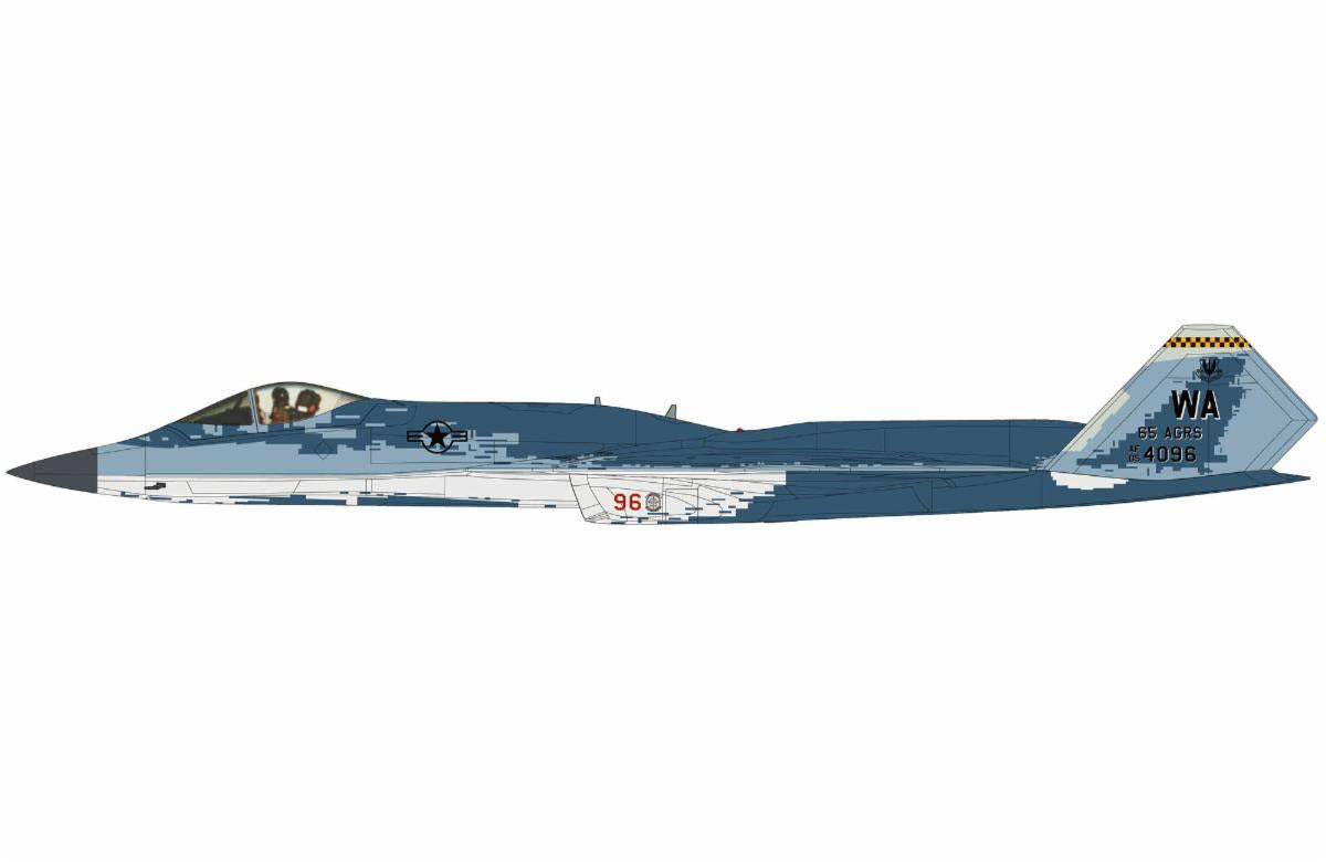 Pre-Order Hobby Master HA2853 1:72 F-23 "Ghost Scheme" 64th AGRS, USAF (what if scheme)