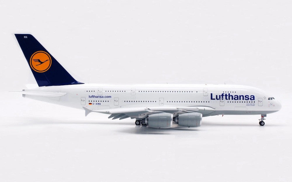 Pre-Order SQ Wings L2132FD 1:200 Lufthansa Airbus A380 D-AIMA "Flaps Down"