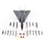 Pre-Order JC Wings Military JCW-72-F14-018 1:72 F-14D Tomcat U.S. NAVY VF-2 Bounty Hunters, Last Cruise, 2003