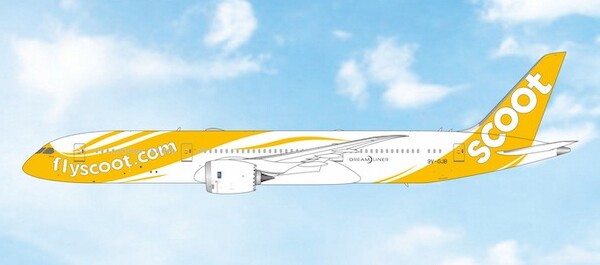 Pre-Order Phoenix Models 12104 1:400 Scoot B787-9 9V-OJB