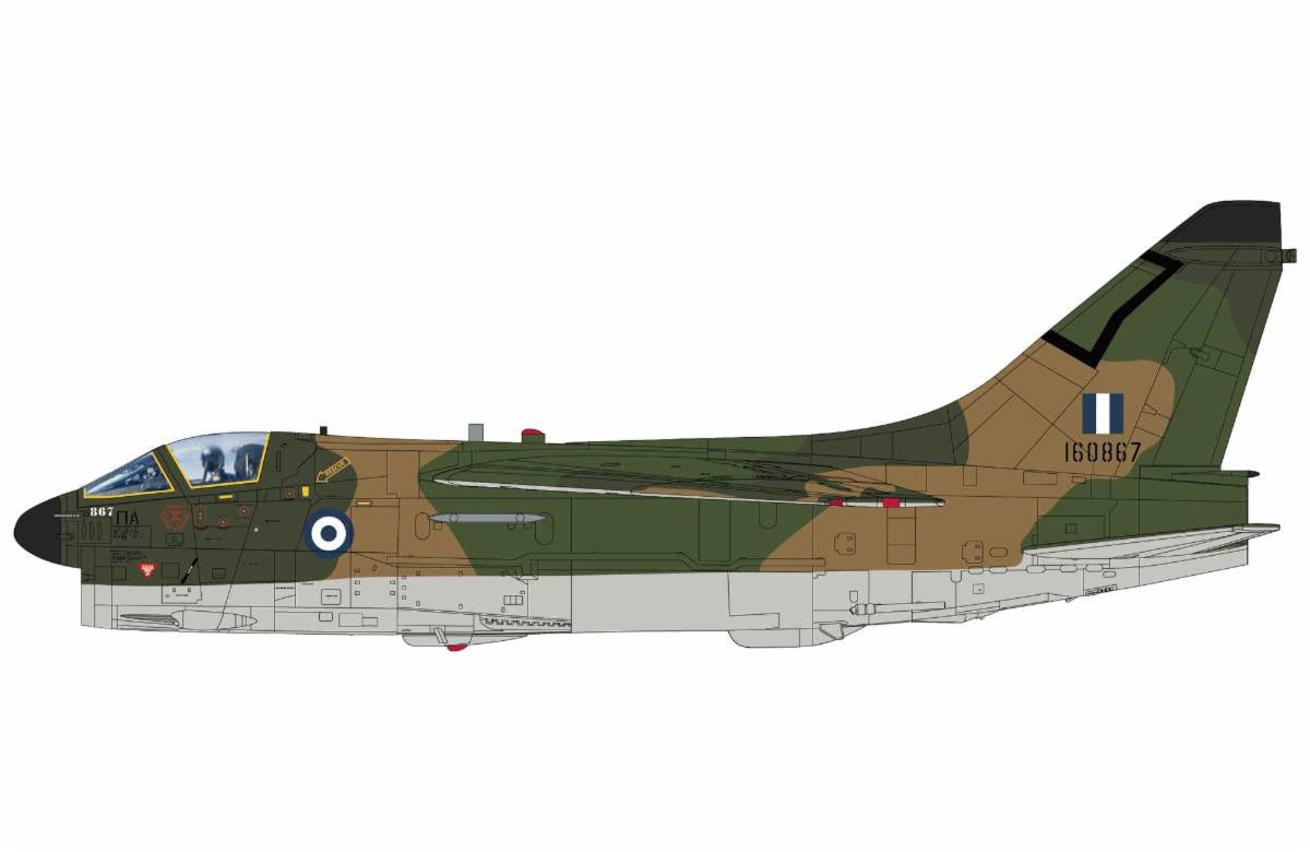 Pre-Order Hobby Master HC1102 1:72 A-7E Corsair 160867, Hellenic AF, 2006