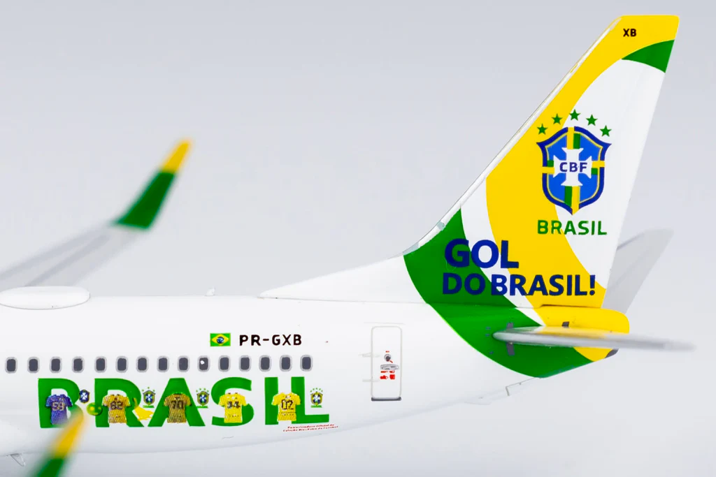 NG Models 58162 1:400 GOL Linhas Aereas 737-800/w PR-GXB (Gol Do Brasil)