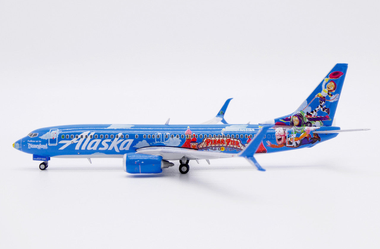 JC Wings EW4738009 1:400 Alaska Airlines Boeing 737-800 "Pixar Pier" Reg: N537AS