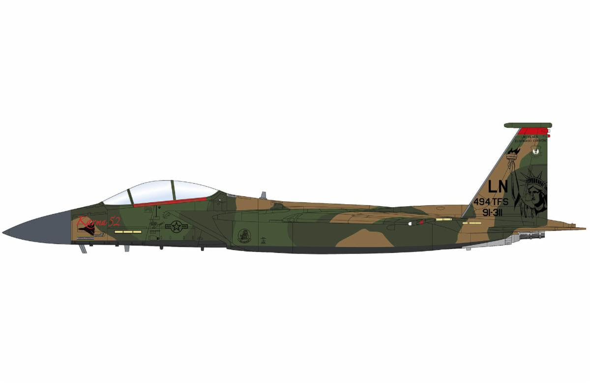 Pre-Order Hobby Master HA4582 1:72 F-15E "40 Years Eldorado Canyon" 91-311, 494 TFS, USAF 2026
