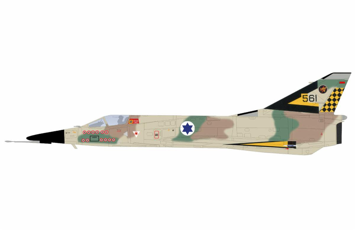 Pre-Order Hobby Master HA9856 1:72 IAI Nesher 561, 113 sqn., Hatzor AFB, 1975
