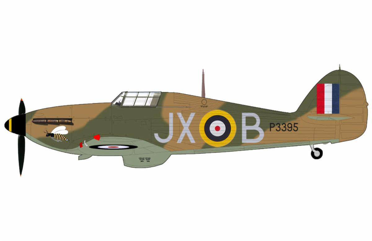 Pre-Order Hobby Master HA8616 1:48 Hawker Hurricane Mk.I "Battle of Britain" flown by F/L Arthur "Darky" V. Clowes, No. 1 Sqn., RAF, Nov. 1940