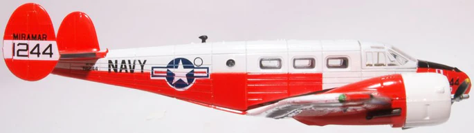 Oxford 72BE003 1:72 Beech UC-45J Expeditor US Navy Twin Beech NAS Miramar